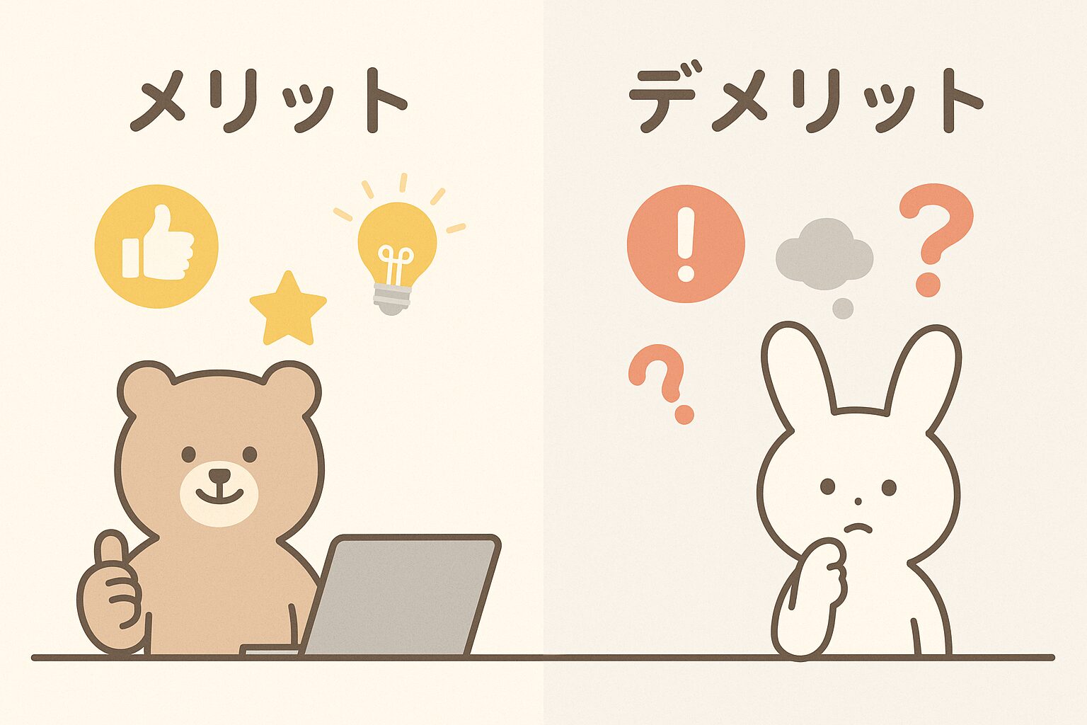 メリットとデメリット