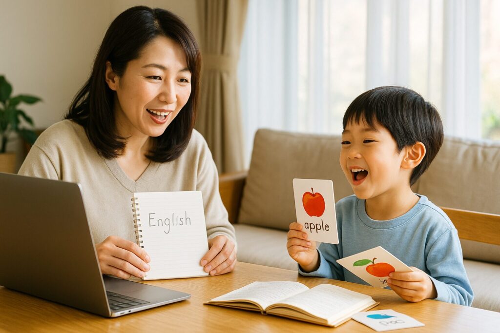 親子で楽しく英語学習