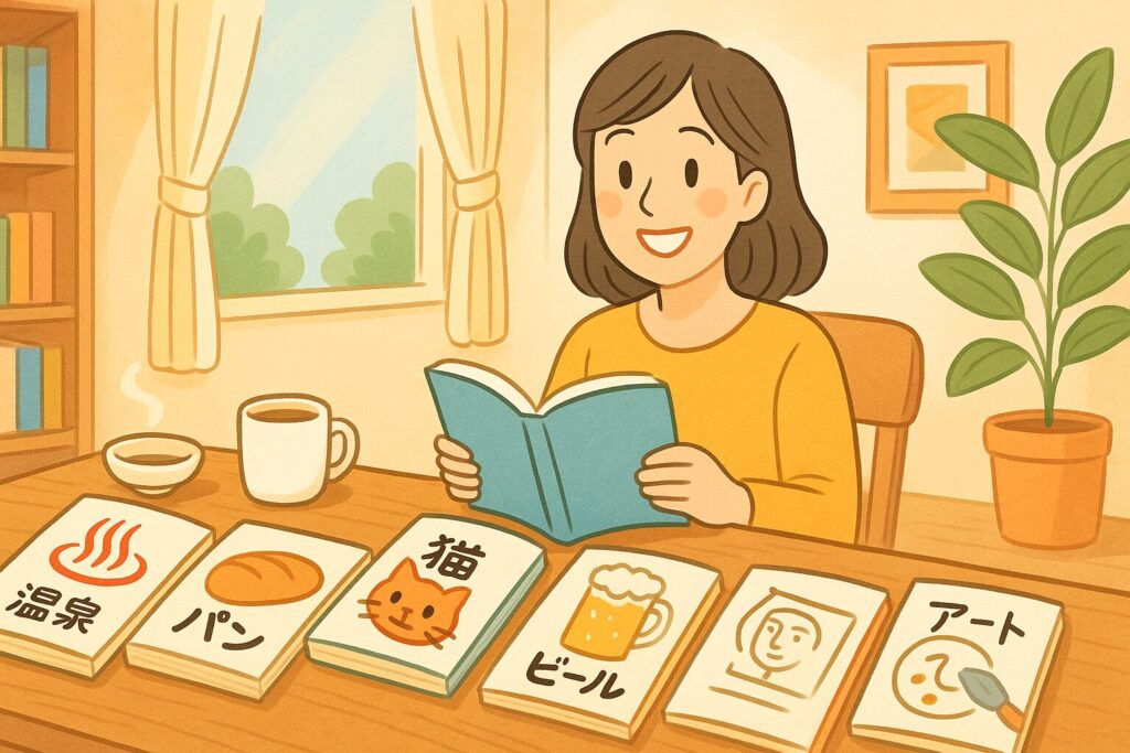 ユニークな資格の取得に向けて勉強する女性